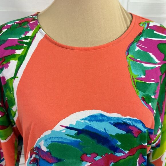 Chico’s Top Size 1 (8) Dolman Sleeves - Picture 3 of 9